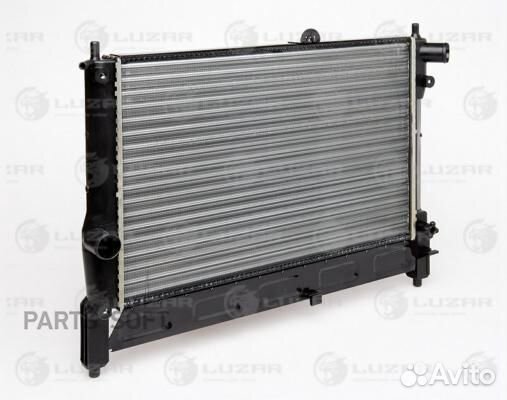 Радиатор охлаждения Шевроле Ланос МКПП