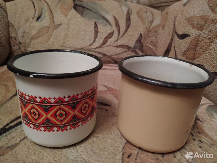 Ведра 10л и кружки эмалированные СССР
