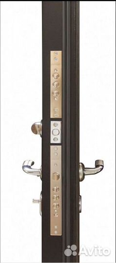 Входная дверь зеркалом