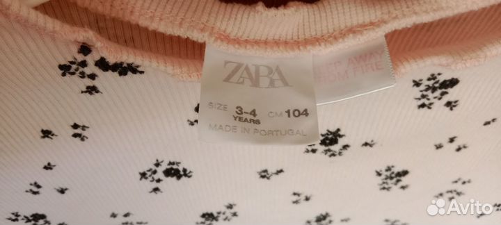 Кофта детская для девочки Zara 3-4г. 104