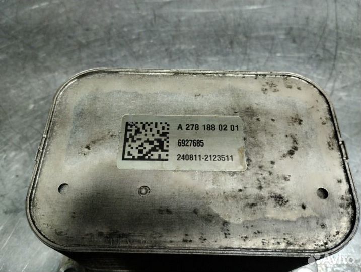 Радиатор масляный Mercedes S-Class W221 M278 4.7