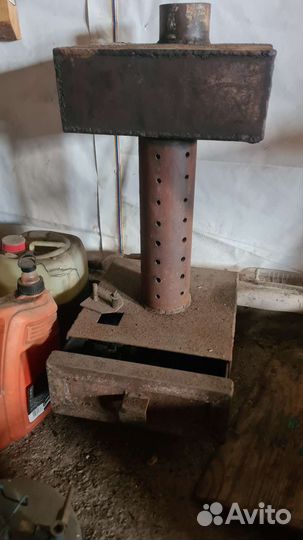 Буржуйка на отработанном масле