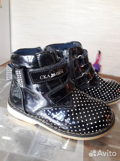 Ботинки для девочки 25р