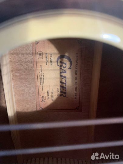 Гитара crafter HD-250 /N