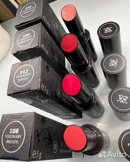 Rouge bunny помада матовая velvet 109 112