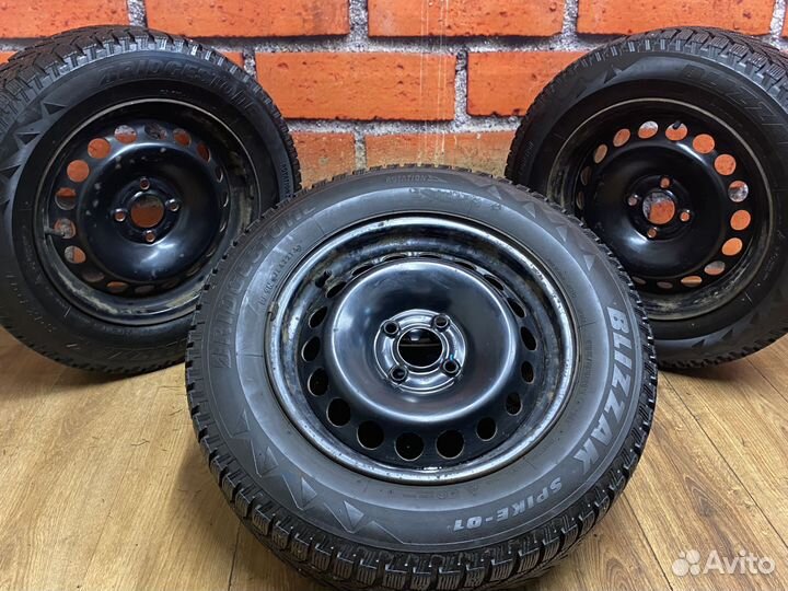 Комплект Original Renault 195 65 15 Bridgestone