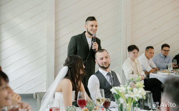 Ведущий на свадьбу + диджей + аппаратура Тамада