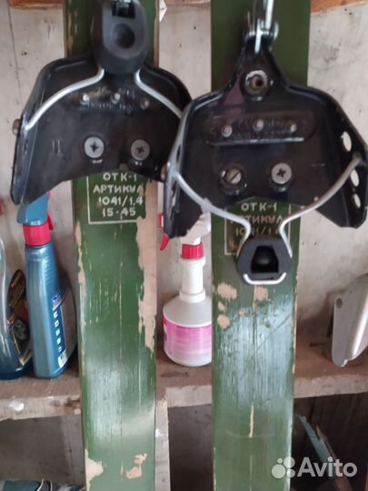 Лыжи беговые СССР Такмак