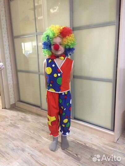 Прокат костюма Петрушки,Клоуна,Пирата,Волка