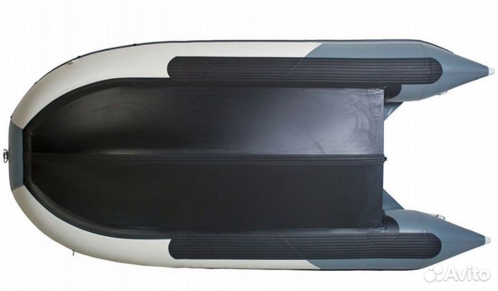 Надувная лодка gladiator D450AL светло/темно-серый