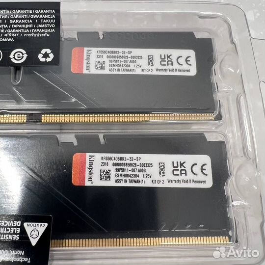 Оперативная память Kingston Fury DDR5