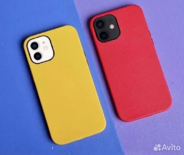 Кожаный чехол на iPhone 12 Mini