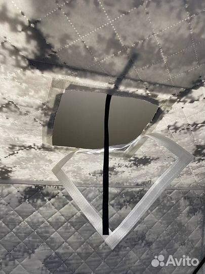 Зимняя Палатка Куб+теплый пол+фонарь