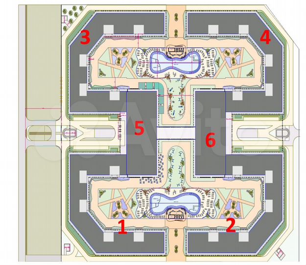 Апартаменты-студия, 41,8 м², 7/9 эт.