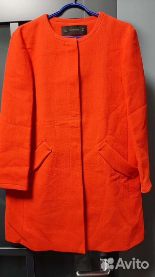 Пальто женское zara 46
