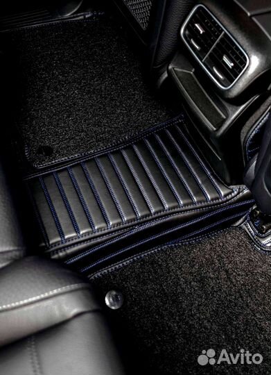 Ковры в салон на Mercedes-Benz GLS 2021г