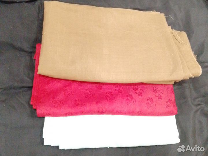 Отрез ткани ситец СССР