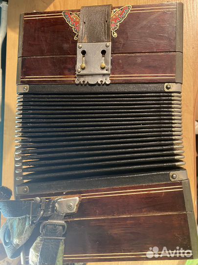 Гармошка старинная мастера Федотов И.П