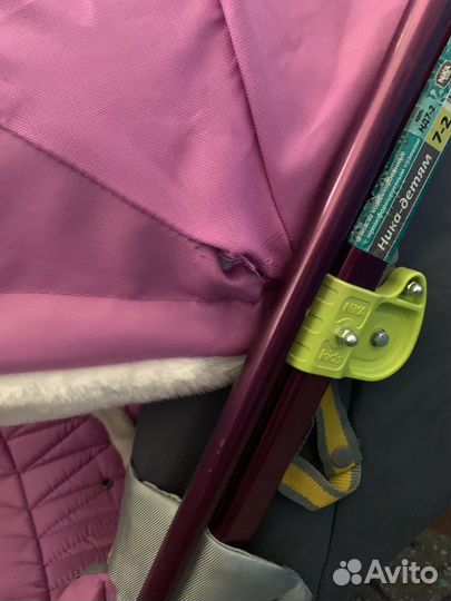 Санки коляска ника