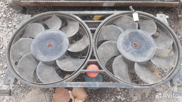 Продам радиатор с вентилятором