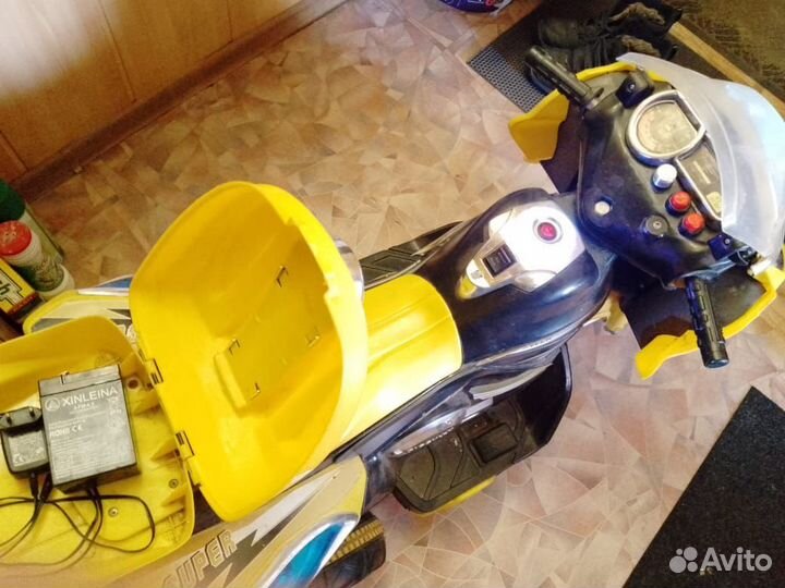 Детский мотоцикл на аккумуляторе бу