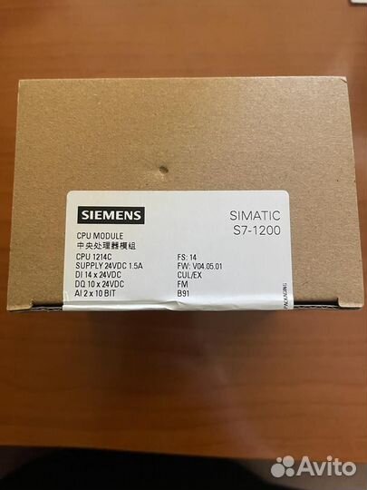 Siemens 6ES7214-1AG40-0XB0