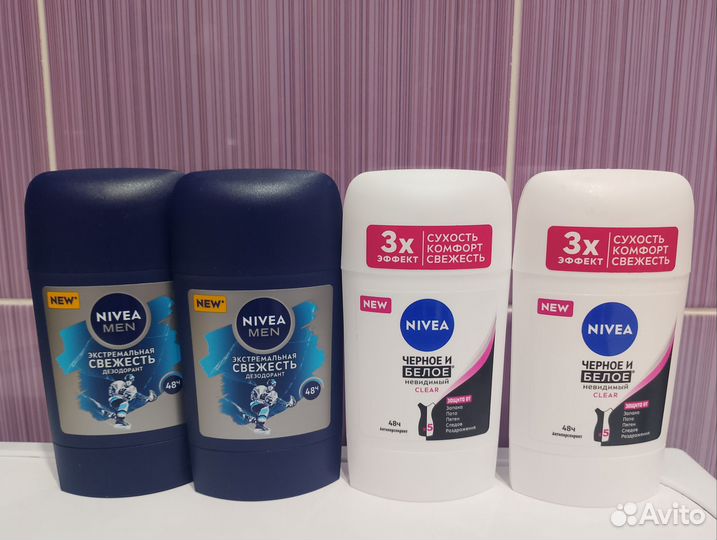 Nivea, Garnier дезодоранты