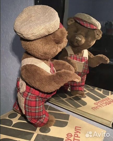 Мишка- тедди ручной работы. Игрушка в подарок