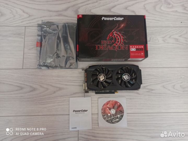Видеокарта RX 580 8gb