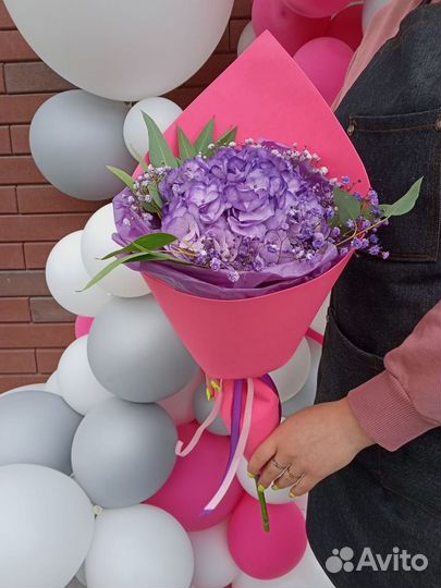 Гортензия букет