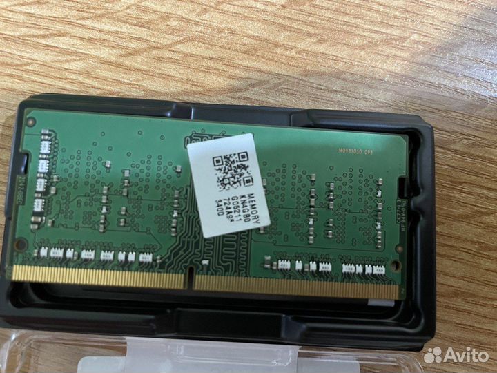 Оперативная память sodimm DDR4 4GB