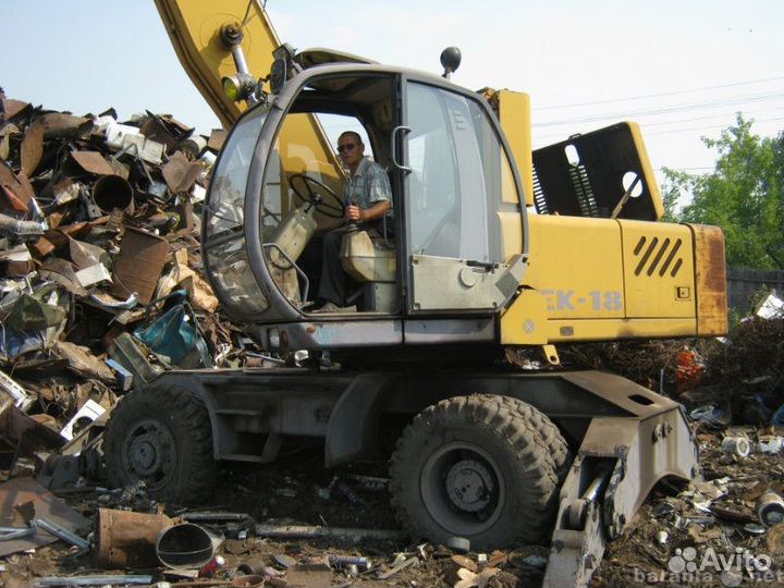 Колёсный экскаватор Твэкс ЕК-18-40, 2008