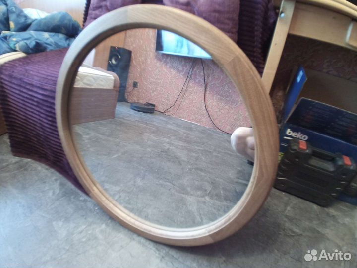 Зеркало настенное круглое