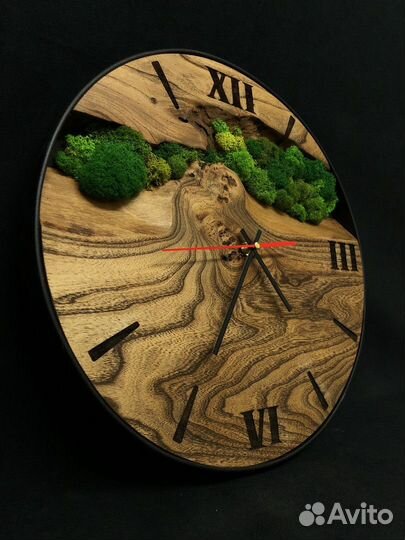 Часы из слэба