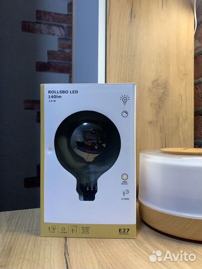 Лампа в стиле лофт