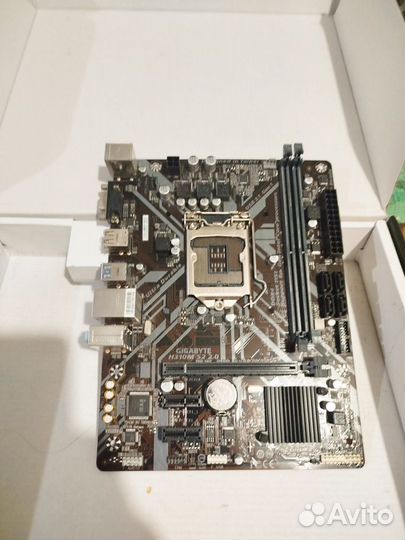 Материнская плата Gigabyte H310M S2 2.0 Lga 1151