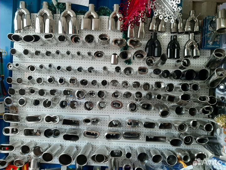 Насадка на глушитель (нержавейка) для BMW X5 (E53)