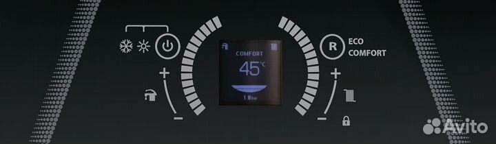 Котел конденс. газ. настен. турб. одноконт. E.C.A