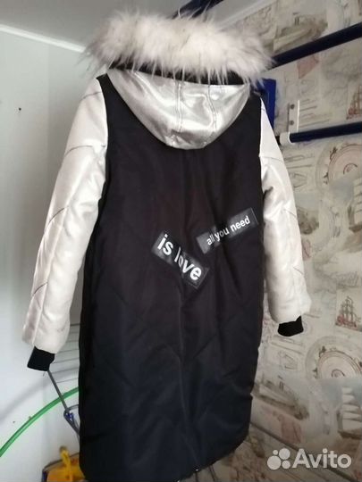 Зимнее пальто на девочку