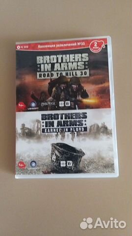 Диск Brothers in arms 2 игры