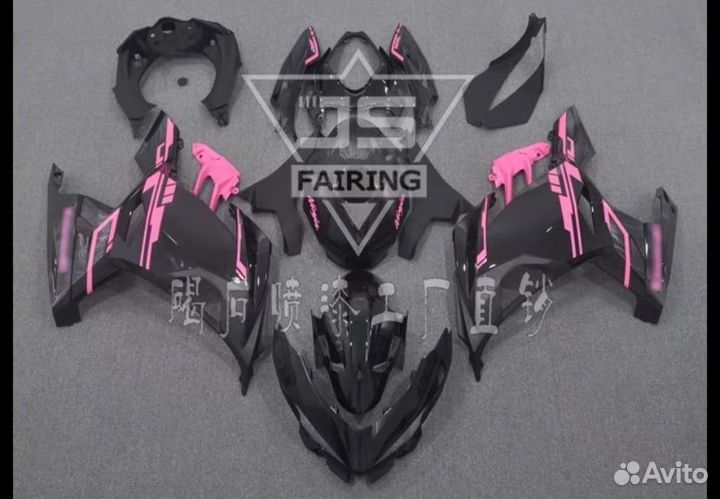 Комплект пластика Kawasaki Ninja 400 18-23г