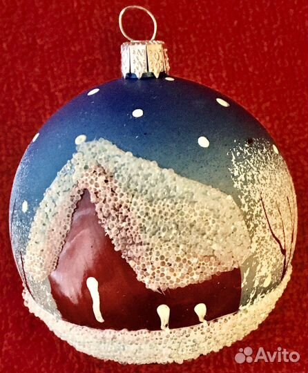 Елочные игрушки/шары/фабрика Елочка/стекло