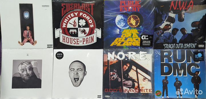 Виниловые пластинки Hip-Hop