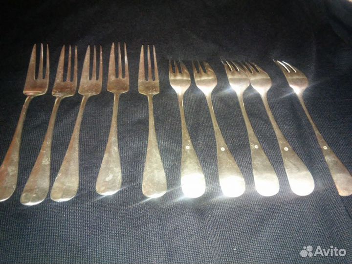 Набор вилок для рыбы. Вена. 1900 годы