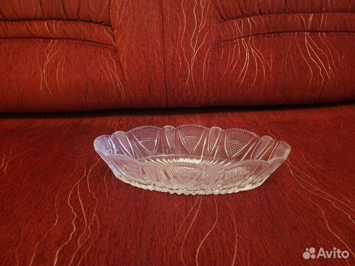 Ваза хрустальная