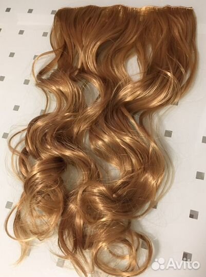 Волосы на заколках для наращивания