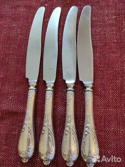 Ножи столовые мельхиор СССР