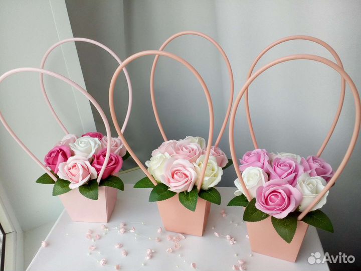 Мыльные букеты в наличии