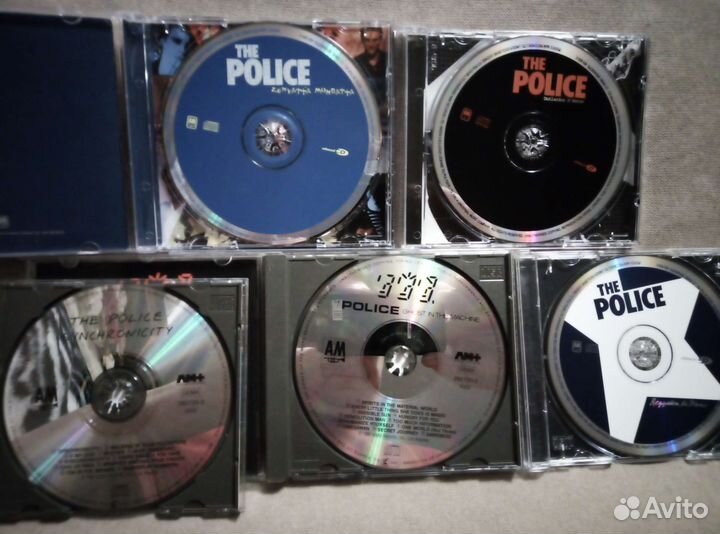 Коллекция Sting и Police на cd
