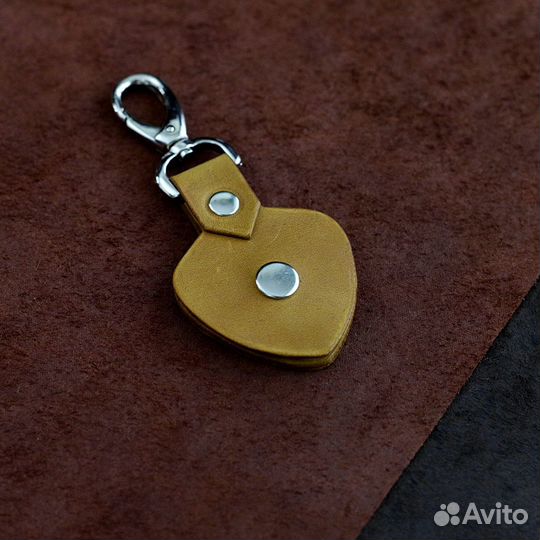 Медиаторницы/брелки (брелок) для медиатора из кожи